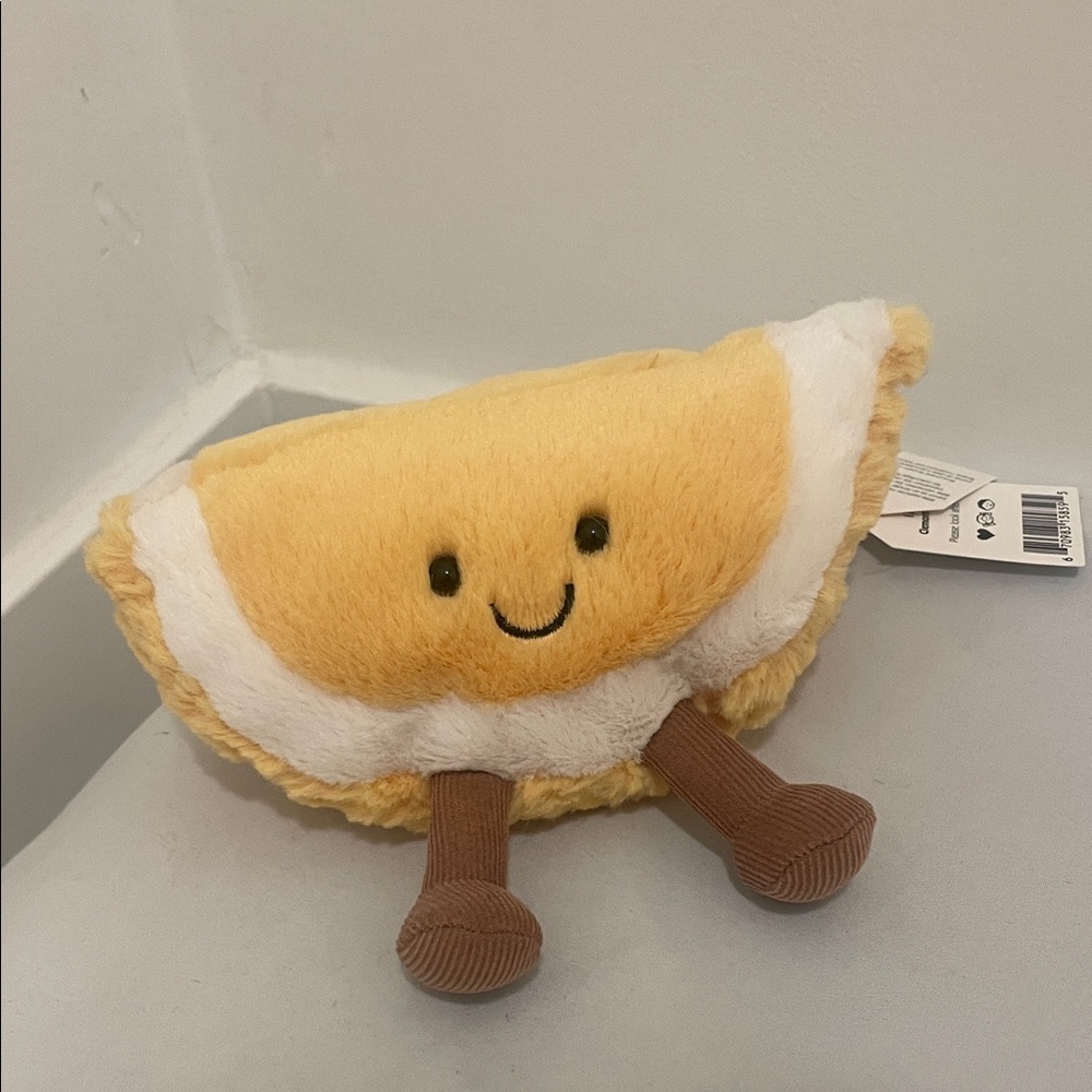 Jellycat Clemont Lemon *UK Selfridges Fish & Chips Edition*